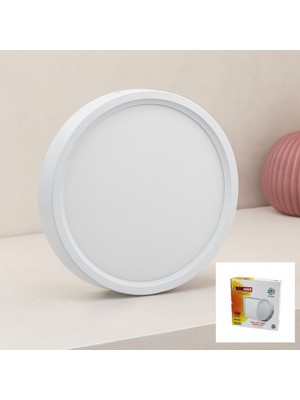 Mabelme Store 18W 6500K Yuvarlak LED Slim Panel 20.5 cm - 1260 Lm