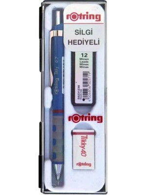 Rotring Tikky Versatil Okul Seti 0.7 Mavi