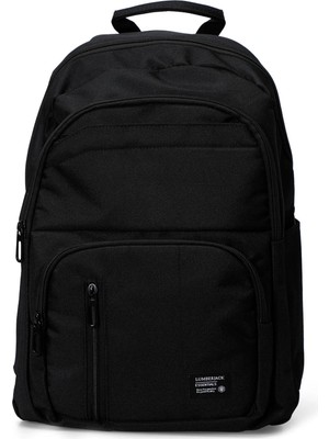 Lumberjack Sırt Çantası Unisex Siyah Casual Laptop Bpck