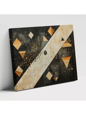 Popcas Hipnoz Uyumluluk Modern Sanat Hipnotik Desen Dekoratif Kanvas Tablo