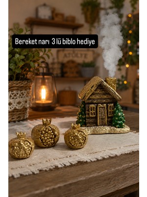 Markerartzi Kış Evi Tütsülük 10 cm