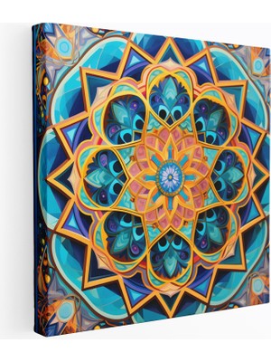 Popcas Kutsal Kuran Temalı Modern Sanat Dekoru Kanvas Duvar Tablosu