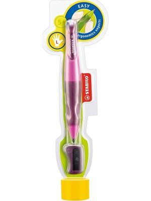 Stabilo Easyergo 3.15 mm Sol El Ergonomik Versatil Kalem Pembe - Lila