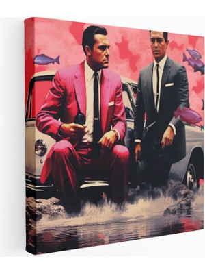 Popcas Modern Sanat Temalı Goodfellas Tasarımı Duvar Tablosu