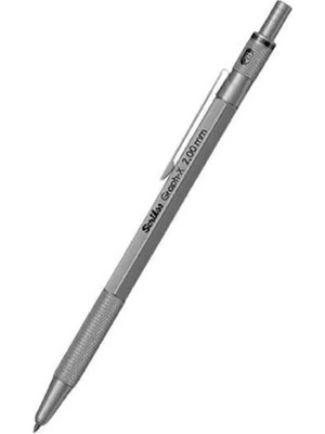 Scrikss Graph-X Metal Versatil 2.00 mm Kursun Gri Seffaf Ambalaj
