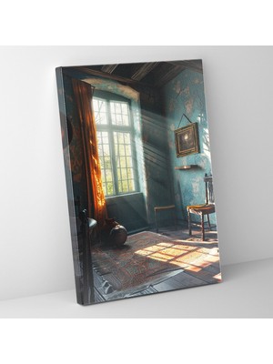 Popcas Için Sanatsal Johannes Vermeer Duvar Süsleme Dekoratif Kanvas Tablo