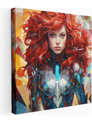 Popcas Marvel Fusion Geometrik Baskı Duvar Tablosu