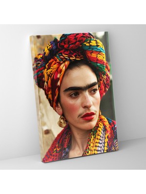 Popcas Meksika Esintili Portre Tarzı Modern Sanat Eserleri Kanvas Duvar Tablosu