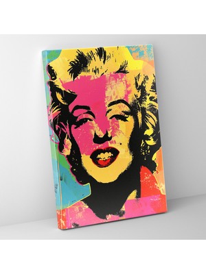 Popcas Pop Art Temalı Kanvas Tablo