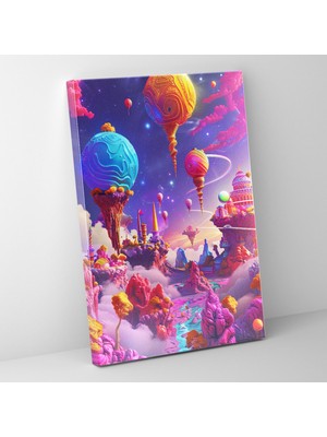 Popcas Meksika Esintili Portre Tarzı Modern Sanat Eserleri Dekoratif Kanvas Tablo
