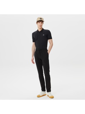 Lacoste Erkek Tapered Fit Siyah Pantolon