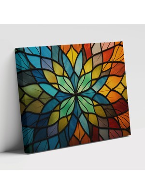 Popcas Zen Bahçesi Zen Budizm Temalı Deseni Duvar Tablosu