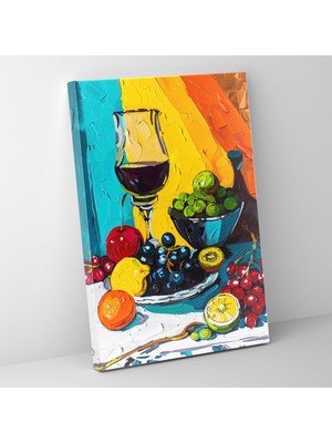 Popcas Geleneksel ve Pop Art Sanat Temalarıyla Kanvas Duvar Tablosu