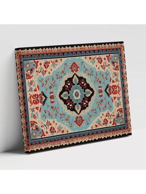 Popcas Türk Halısı Deseni Kanvas Tablo