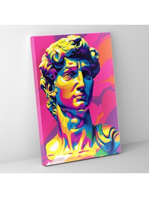 Popcas Klasizm ve Pop Sanat Modern Sanat Dekoratif Kanvas Tablo