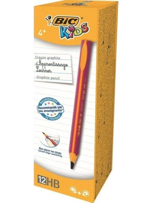 Die Grup Bic Kids Evolution Üçgen Jumbo Kurşun Kalem Pembe