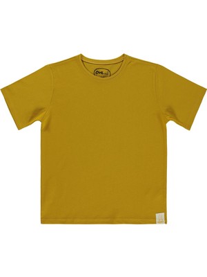 Civil Boys Basic Surf Etiketli 10-13 Yaş Tişört  - Sarı