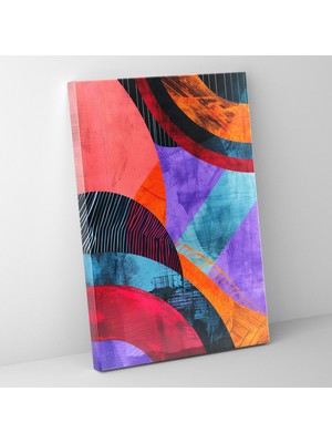 Popcasso Pop Art Desenli Duvar ve Sanatsal Görüntü Kanvas Duvar Tablosu