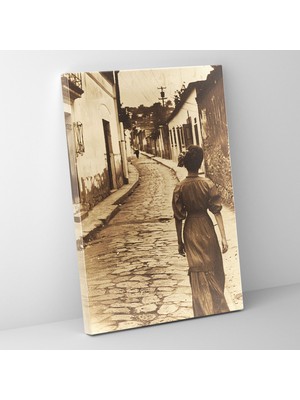 Popcas Meksika Esintili Portre Tarzı Eserleri Kanvas Tablo