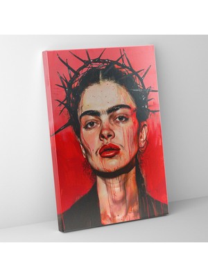 Popcas Meksika Esintili Portre Tarzı ile Meksika Esintili Portre Eserleri Temalı Kanvas Tablo