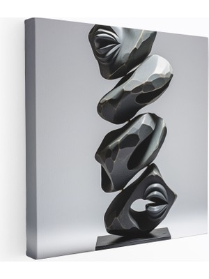 Popcas Minimalist Rolling Stones Rolling Stones Temalı Modern Sanat Duvar Tablosu