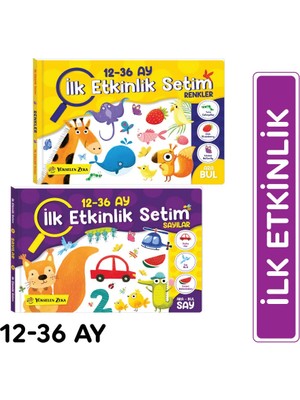 Yükselen Zeka İlk Etkinlik Kitabım Seti (Sayılar - Renkler)