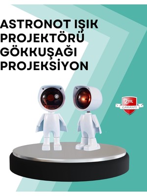 Die Grup 360° Ayarlanabilir Başlıklı Astronot Gece Lambası