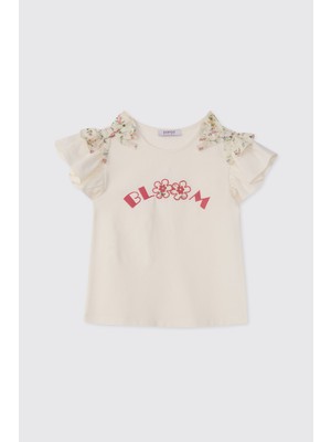 Panço Liberty Kumaş Kız Çocuk Tişört