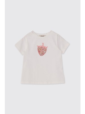 Panço Liberty Kumaş Kız Çocuk Tişört