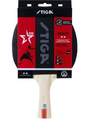 Stiga Stıga 1212-8418-01 Bat React-2 Star Masa Tenis Raketi