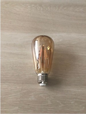Belirtilmemiş Opto 4 Watt Rustik Ampul Armut Hs 2084 Sarı MTE0063