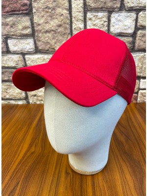 Hamze Düz Fileli Basic Unisex Beyzbol Cap Şapka