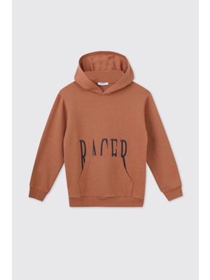 Panço Erkek Çocuk Kiremit Sweatshirt