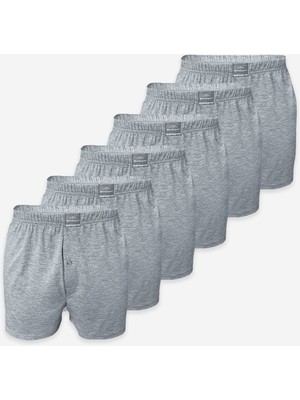 Malabadi Erkek 6 Lı Premium Collection Geniş Kalıp Büyük Beden Modal Boxer 6M254