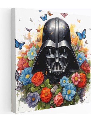 Popcasso Darth Vader Temalı Çağdaş Tasarım Duvar Tablosu