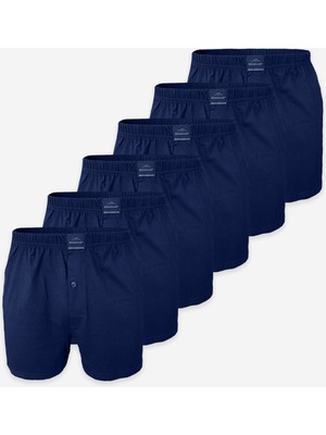 Malabadi Erkek 6 Lı Premium Collection Geniş Kalıp Büyük Beden Modal Boxer 6M254
