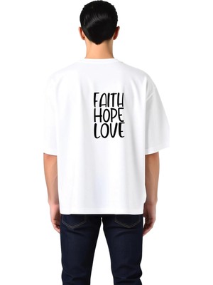 PayBuy Erkek Oversize Tişört %100 Pamuk Crew Neck Kısa Kol Vintage Tipografi Baskı Motivasyonel Günlük