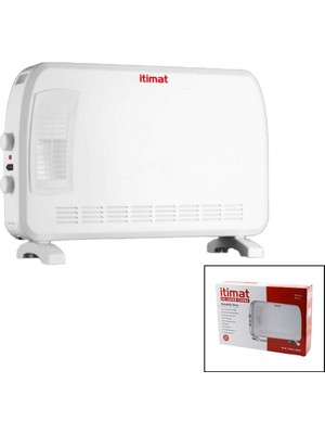 Die Grup Itimat CH-2020B Büyük Boy Konvektör Isıtıcı - Soba Elektrikli Turbo Isıtma 3-Kademe Isı Ayarlanabilir TERMOSTAT=750-1250-2000W (5324)