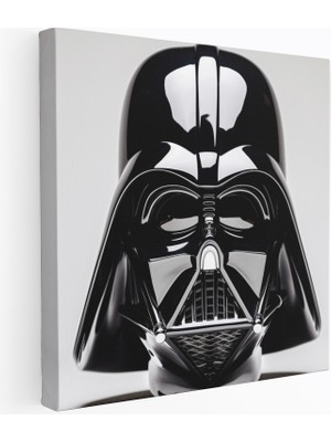 Popcasso Minimalist Darth Vader Seçim Dekoratif Kanvas Tablo