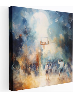 Popcasso Nba Temalı Modern Sanat ile Ideal Seçim Duvar Tablosu