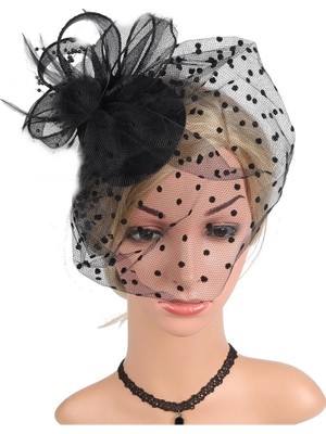 Tulle Store Kep,siyah Gelin Kep,nikah Şapkası,düğün Kepi Vualet ,gelin Tacı Kına,nikah,düğün Şapkası
