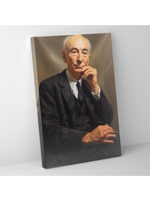 Popcasso Oppenheimer Gerçekçi Portre Duvar Tablosu