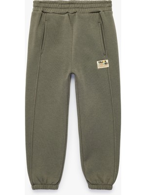 Koton Şardonlu Oversize Balon Form Jogger Eşofman Altı