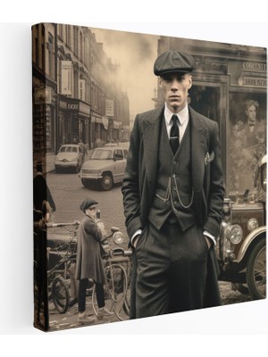 Popcasso Peaky Blinders Dönemi Koleksiyon Kanvas Duvar Tablosu