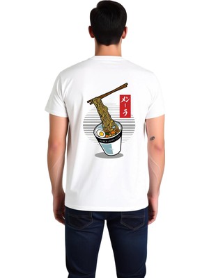 PayBuy Ramen Severlerin Kulübü Baskılı Erkek Tişört