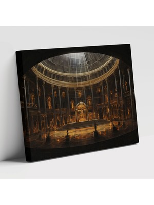 Popcasso Modern Sanat Roma Teması Görsel Unsur Kanvas Tablo