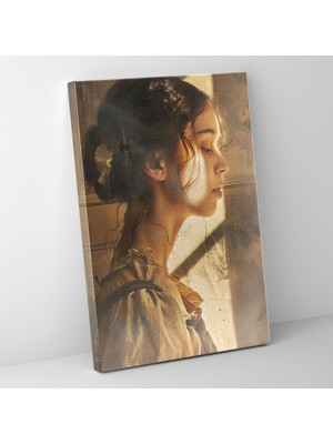 Popcasso Johannes Vermeer Motifli Duvar Süslemesi Için Sanatsal Tasarım Dekoratif Kanvas Tablo