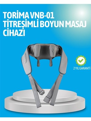 Ankaverse Vnb-01 Titreşimli Boyun Masaj Aleti Gri Renk
