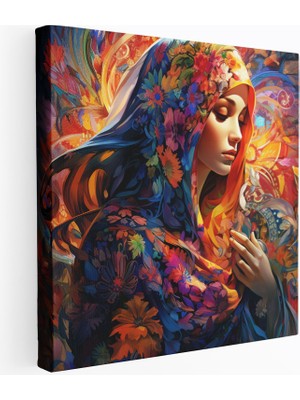 Popcas Kutsal Kuran Modern Sanat Dekorasyonu Duvar Tablosu