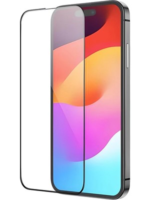 Ankaverse Hoco iPhone 15 Pro 5d Ful Tempered Kırılmaz Cam Ekran Koruyucu 25 Adet SET-(5775)